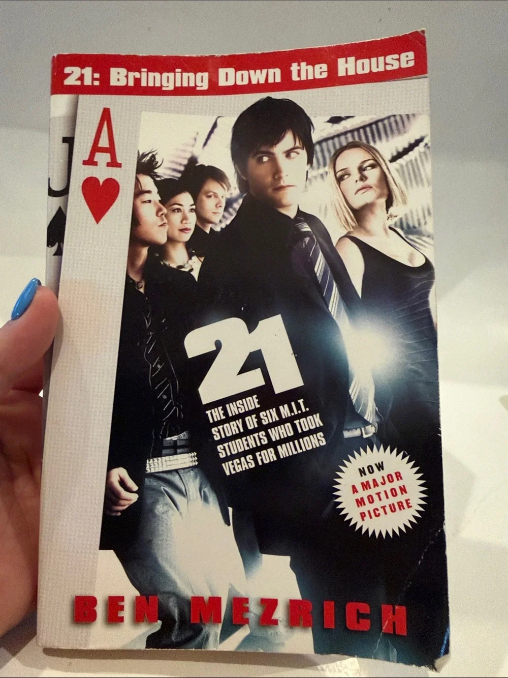 21: Bringing Down the House Book by Ben Mezrich Black & White Cover